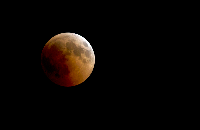 Illustration for article titled Así se vio el eclipse lunar total en distintos rincones del mundo